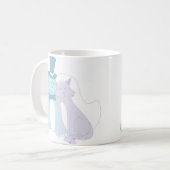 Mug Mariage de thème Cat (Devant gauche)