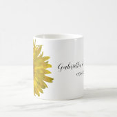 Mug Mariage de tournesol jaune (Centre)