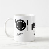 Mug mariage d'eat.sleep.plan (Gauche)