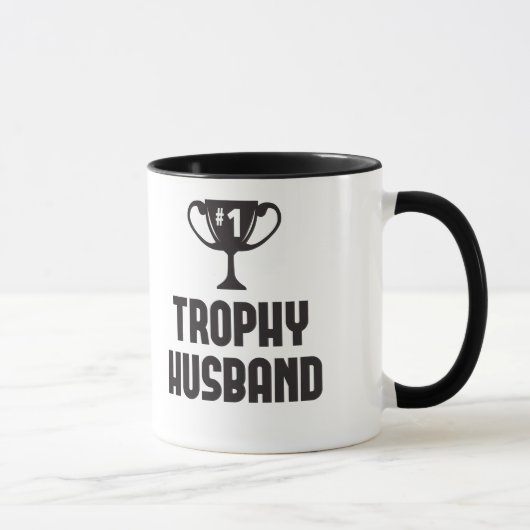 Mug Mariage drôle de mari de trophée et cadeau (Droite)