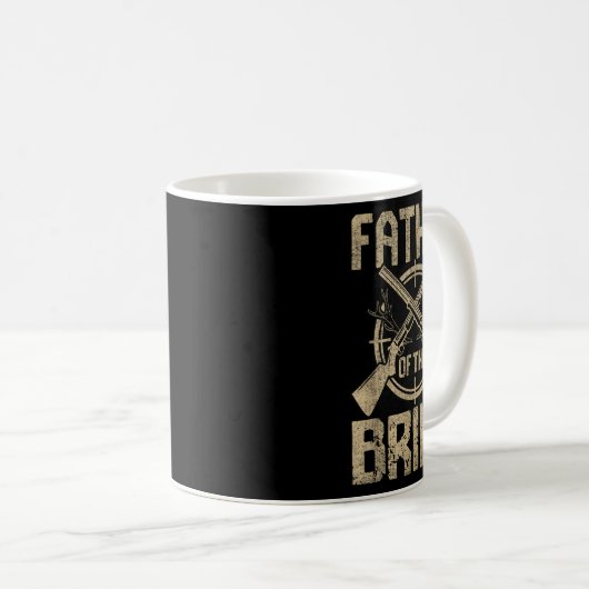 Mug Mariage Drôle Père De La Mariée Chasse (Devant droit)