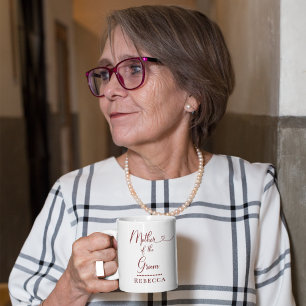 Mug Mariage du Marié Rose Péonie