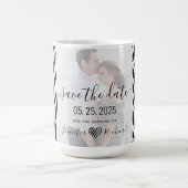 Mug Mariage Enregistrer La Date Invitation (Centre)