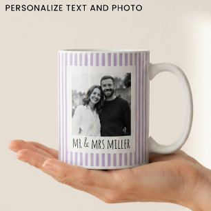 Mug Mariage Fête de Bachelorette Rétro Violet Person