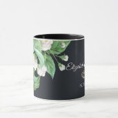 Mug Mariage Fleurs Blanches (Centre)
