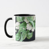 Mug Mariage Fleurs Blanches (Gauche)