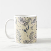 Mug Mariage floral Vintage rustique (Gauche)