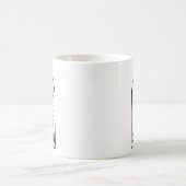 Mug Mariage gothique de garçon de la mort d'un célibat (Centre)