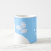 Mug Mariage Gown Blue 'Bridesmaid' (Centre)