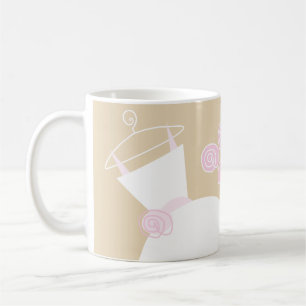 Mug Mariage Gown rose beige 'Mère de l'Épouse'