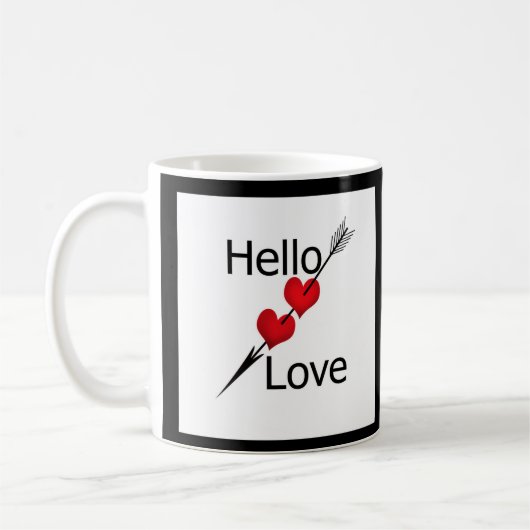 Mug Mariage, jour de la Saint-Valentin, amour (Gauche)