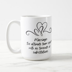 Mug Mariage : le sport d'équipe ultime sans délai d'at