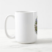 Mug Mariage Monogramme Hydrangea (Gauche)