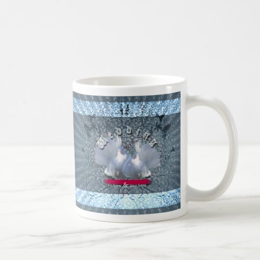 Mug Mariage Mug, Coupe (Droite)