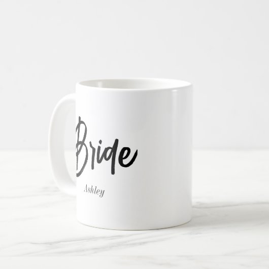 Mug Mariage noir noir (Devant gauche)
