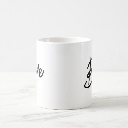 Mug Mariage noir noir (Centre)