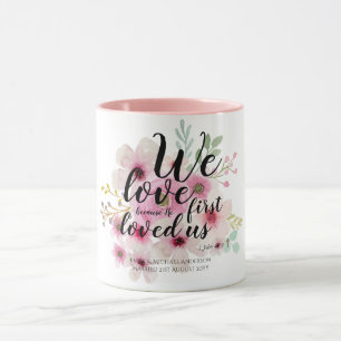 Mug MARIAGE - Nous Aimons Parce Qu'Il Nous Aimait Pour