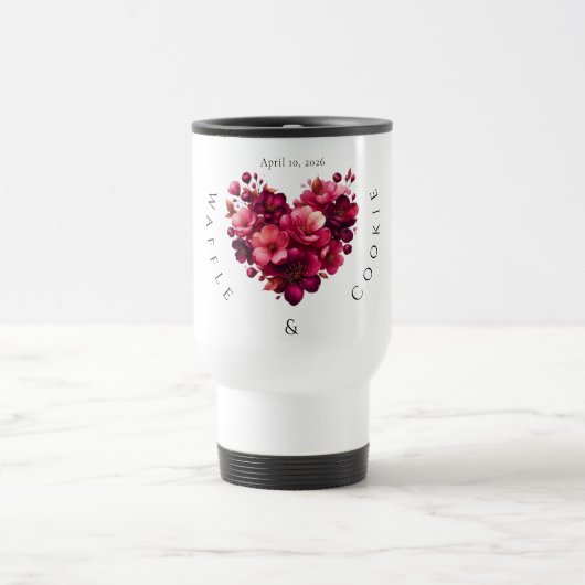 Mug Mariage personnalisable pour les couples (Centre)