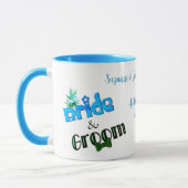 Mug Mariage Personnalisé Cute Bride Et Groom (Gauche)