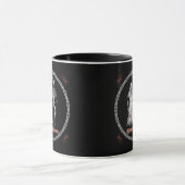 Mug Mariage personnalisé de squelette (Centre)