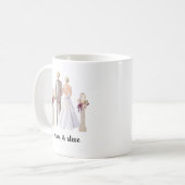 Mug Mariage personnalisé du fils  (Devant gauche)