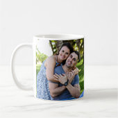 Mug Mariage photo de la mariée et de la mariée (Gauche)