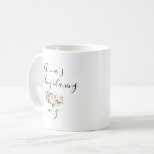 Mug Mariage prévoyant le nom personnalisable | de | (Devant gauche)