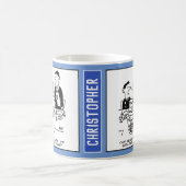 Mug Mariage Réception Le marié a une allumette de fléc (Centre)