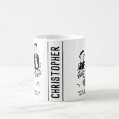 Mug Mariage Réception Le marié a une allumette de fléc (Centre)