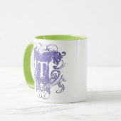 Mug Mariage Renaissance Lion Rampant (Devant gauche)