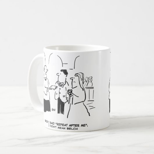 Mug Mariage - Répéter après moi (Devant gauche)