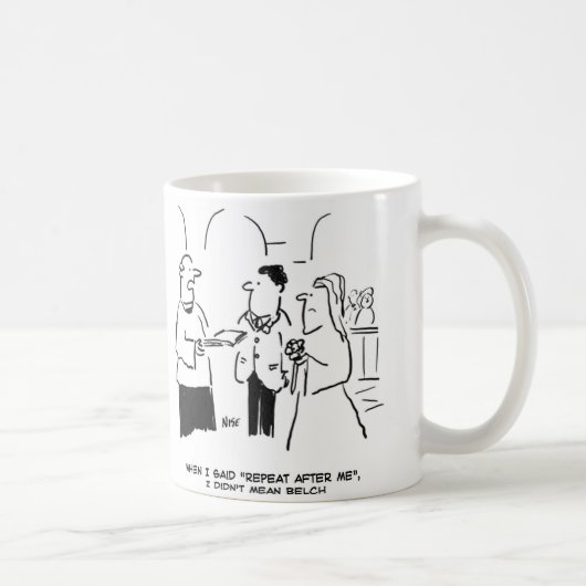 Mug Mariage - Répéter après moi (Droite)