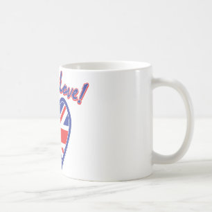 Mug Mariage Royal, Amour Royal, Cœur Union Jack