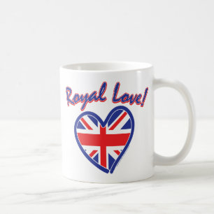Mug Mariage Royal, Amour Royal, Cœur Union Jack