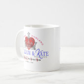 Mug Mariage royal de William et de Kate (Devant gauche)