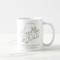 Mariage Sauvegarder la date L'amour est de brasser