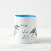Mug Mariage sur la plage des tortues marines (Centre)