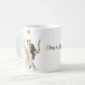 Mug Mariage sur mesure (Devant gauche)