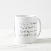 Mug Mariage Vows Photo Mr et Mrs Custom (Devant droit)