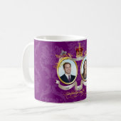 Mug Mariage Will+Kate, couleur diy !! (Devant gauche)