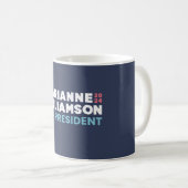 Mug Marianne Williamson pour la présidente 2024 (Devant droit)