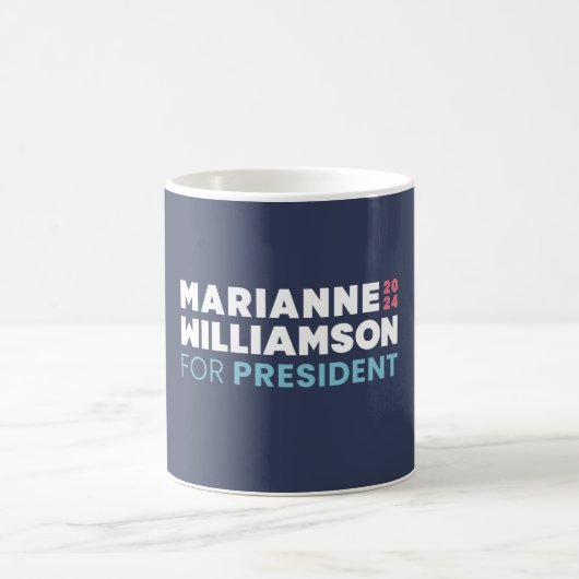 Mug Marianne Williamson présidente 2024 (Centre)