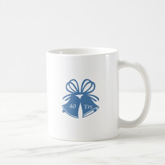 Mug Marié 40 Ans. (Droite)