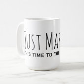 Mug Marié à la droite d'un deuxième mariage (Devant gauche)