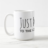 Mug Marié à l'amour de ma vie romantique (Gauche)