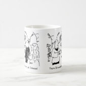Mug Marié à un dessin de personnalisation Mariage. (Centre)