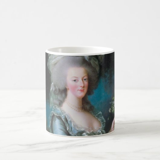 Mug Marie Antoinette avec Rose par Elisabeth Le Brun  (Centre)