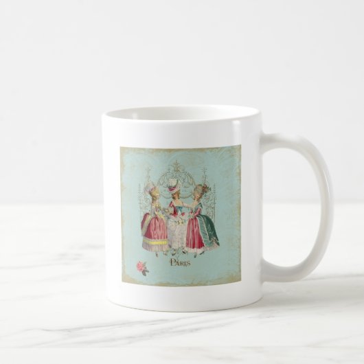 Mug Marie Antoinette Française Paris dames (Droite)