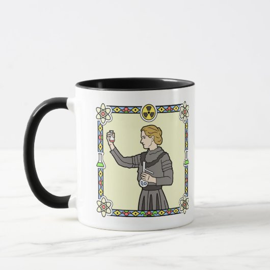 Mug Marie Curie Femmes dans STEM (Gauche)