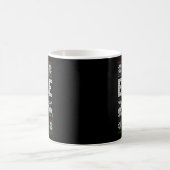 Mug Marié Époux Mariée Couple Fiancé Pull Ugly (Centre)